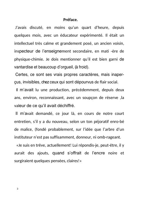 Page 3 – Cri de conscience