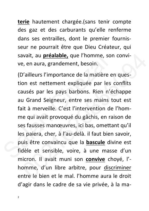 Page 2 – L’énergie « mirage »