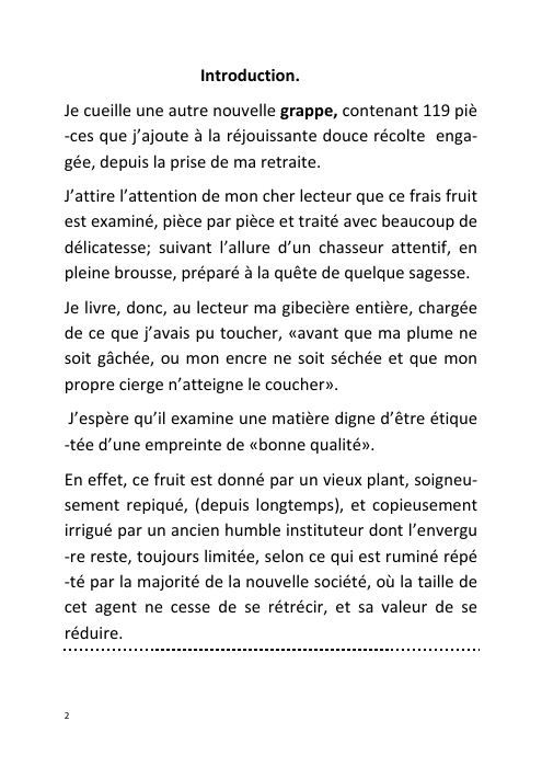 Page 2 – La fertilité d’une bonne parole