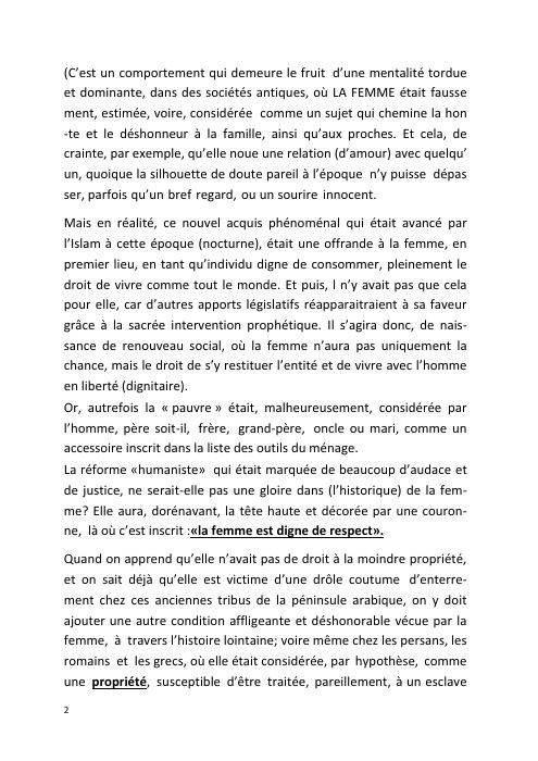Page 2 – Le prophète et la femme