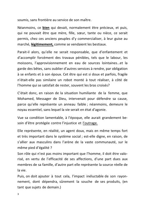 Page 3 – Le prophète et la femme
