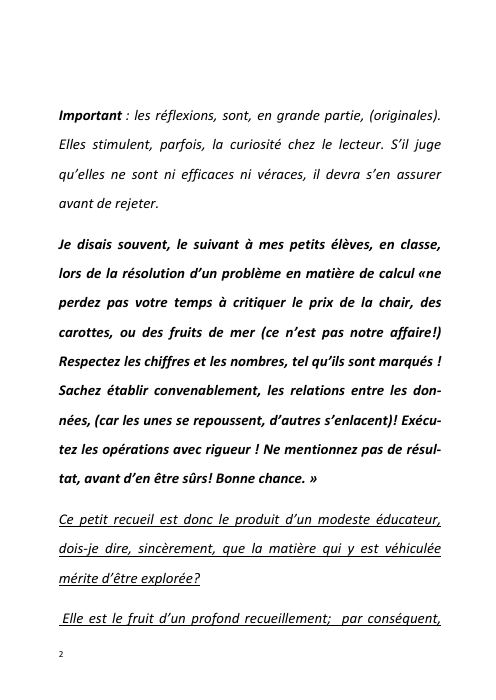 Page 2 – Lire et saisir les raisons d’être
