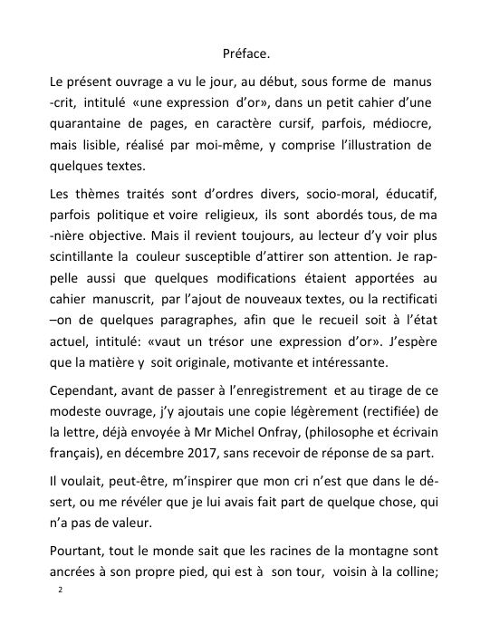 Page 2 – Vaut un trésor une expression d’or